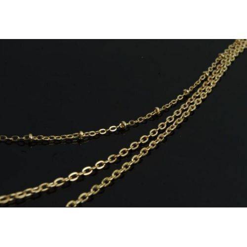 Share this product   Fashion Female Three-layer Metal Necklace-Gold